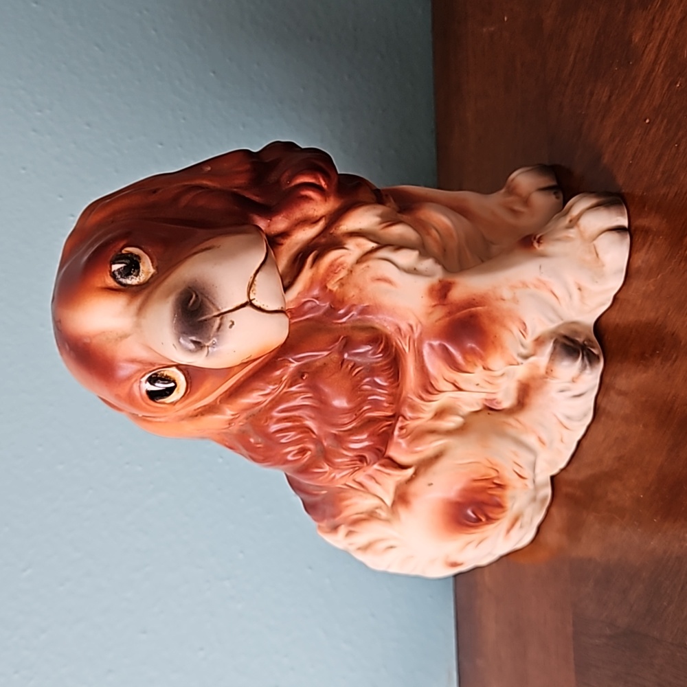 Vintage Dog Planter